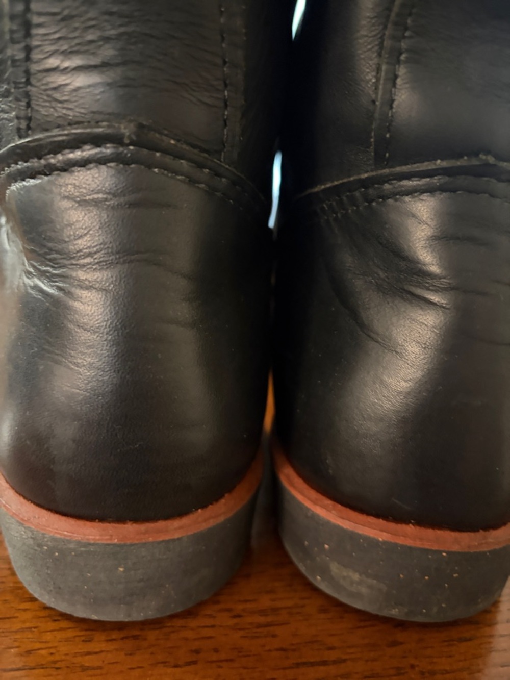 Red Wing Black Harness Leather Engineer Boot 2990 Size 10D EUC - Picture 8 of 8
